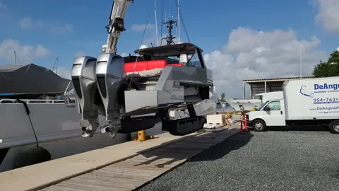 Tender lifted